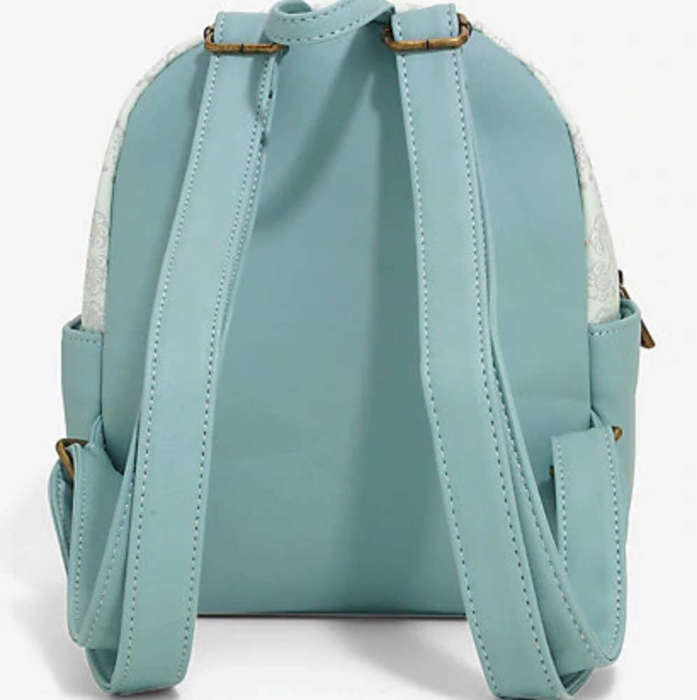 Loungefly Disney Ariel Sketch Mini Backpack New - Picture 3 of 5